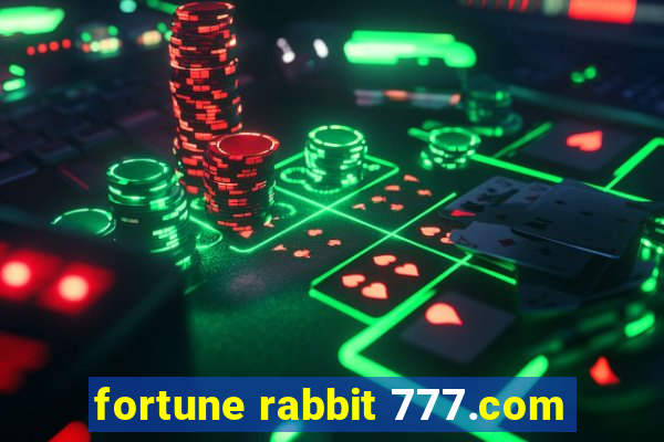 fortune rabbit 777.com